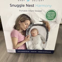 Baby Delight Snuggle Nest Portable Infant Sleeper 