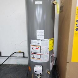 RHEEM PERFORMANCE ELECTRIC  WATER HEATER  WITH 1YEAR WARRANTY/ 1AÑO DE GARANTIA POR ESCRITO 