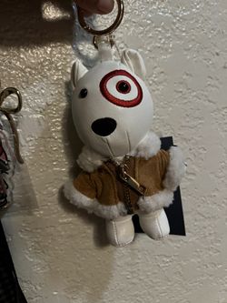 Target Cozy Bullseye Dog Bag Charm