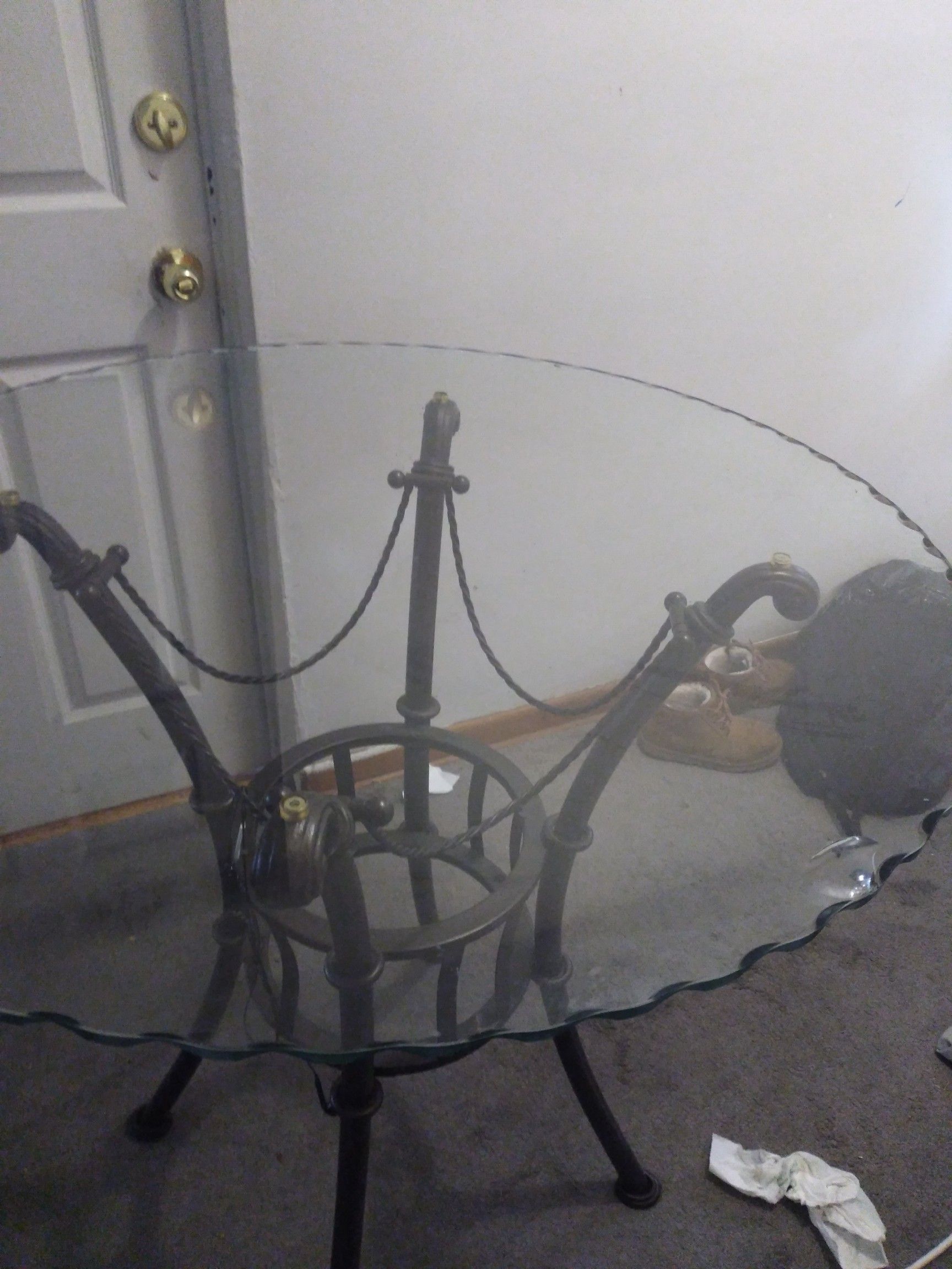 Glass table