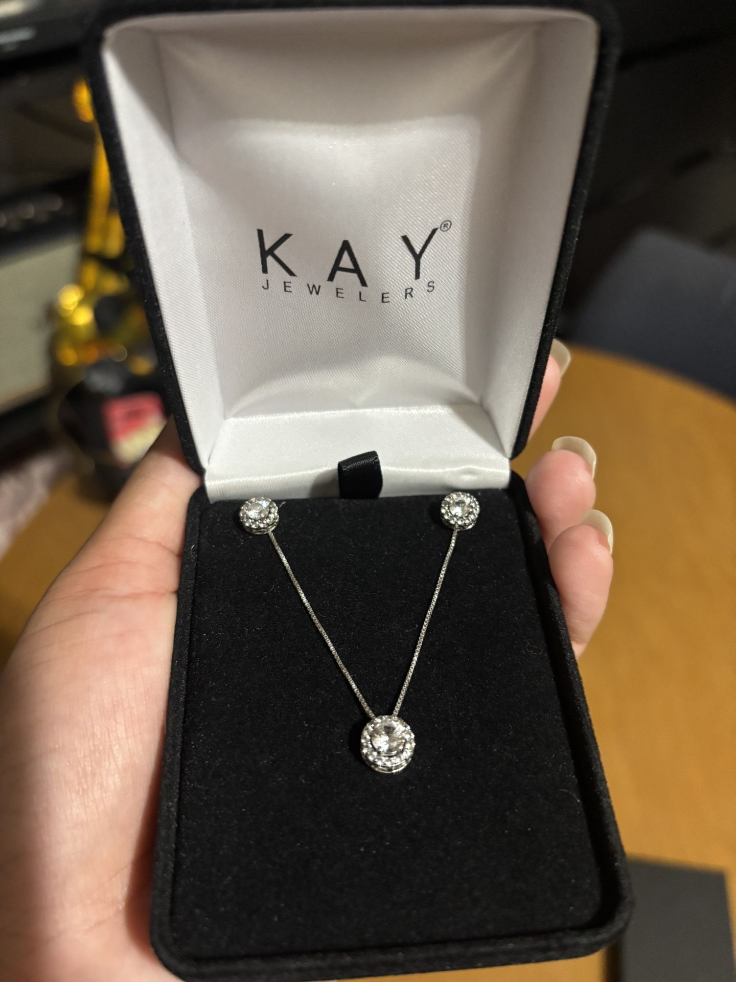 Kay Jewelry Unstoppable Love Necklace Sapphires Sterling Silver