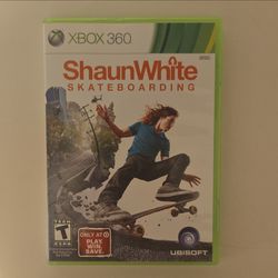 Shaun White Skateboarding Ubisoft Xbox (contact info removed) (CIB)