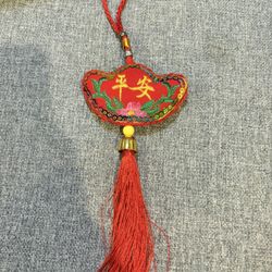 New Chinese Embroidery Amulet Sachets with Tassel