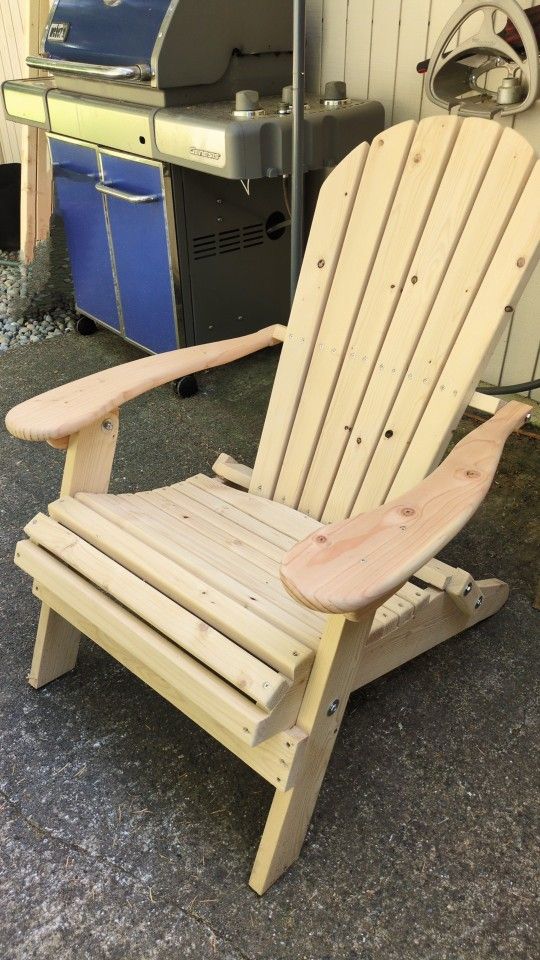 Handcrafted Folding Adirondack Chairs - Built to Order for your Outdoor Oasis
