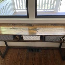 Custom Built Farmhouse Style Desk