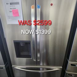 26 Cu. Ft. Smart Counter Depth Max French Door Refrigerator With Dual Ice Makers 