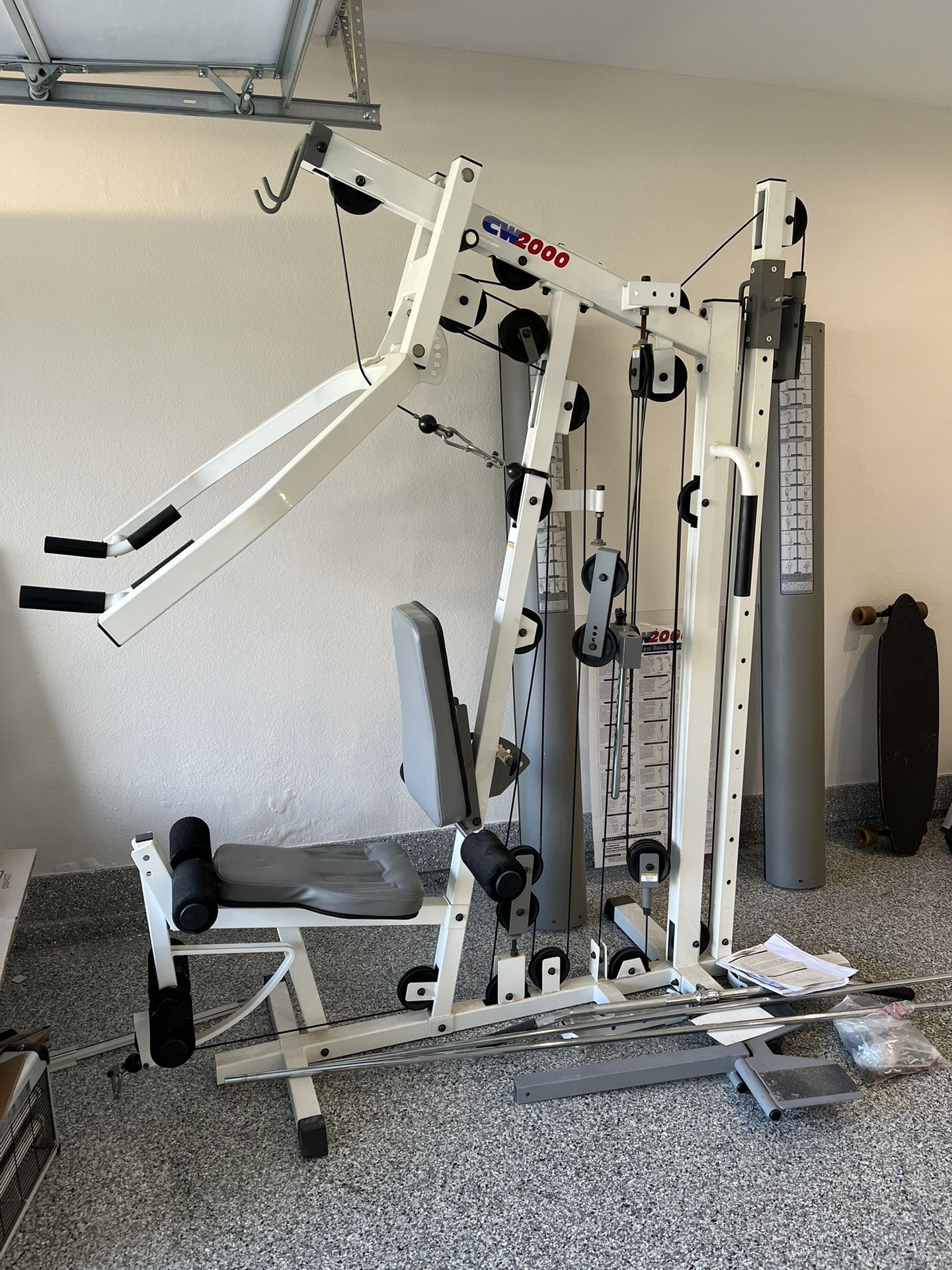 Commercial Grade Weight Set Cable Machine