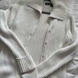 White Cardigan