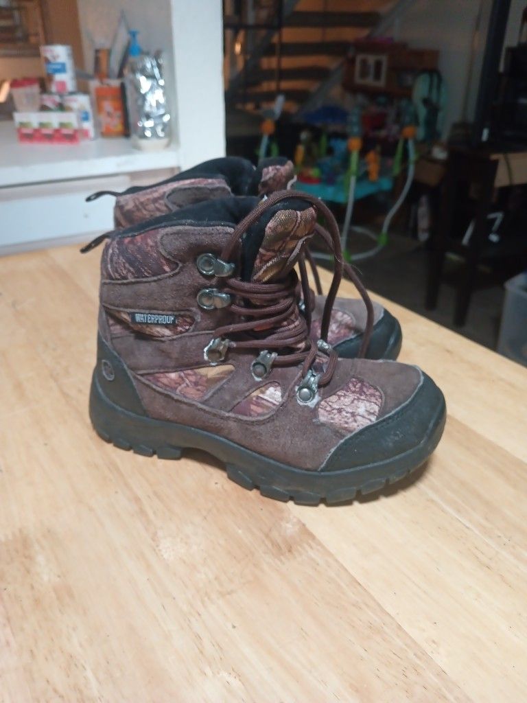 Toddler/Kids Size 13 North Side The Insulated Waterproof Camouflage Boots Hunting Fishing Rain /Snow Boots