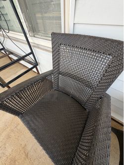 Two outdoor chairs