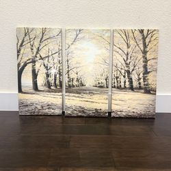 Elephant Stock - Winter Cathedral Wall Art