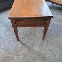 End Table  With Drawer 