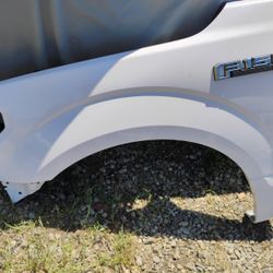 2015-20 Ford F 150 Front Fender, driver Side, white