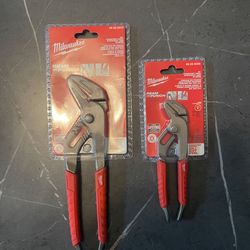 Milwaukee Pliers 6in and 10in