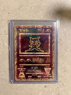 Ancient Mew Pokemon Card