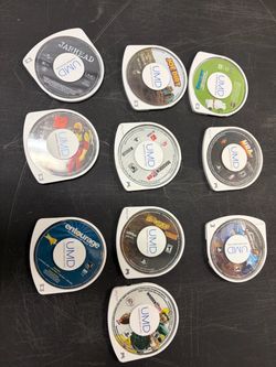 PSP games and movies