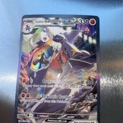 cynthia’s garchomp ex secret illustration rare destined rivals pokemon cards