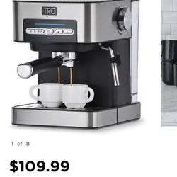TRU 15-Bar Espresso Maker 