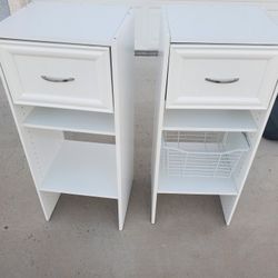 White Storage Cabinets 