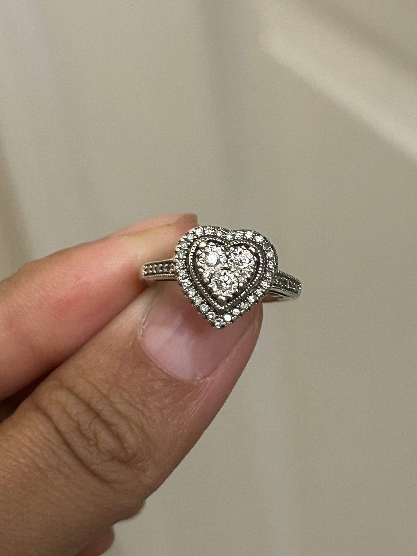 Heart Ring Zales Size 5