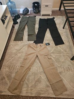 3 women's cargos dickie pants  size  10 r