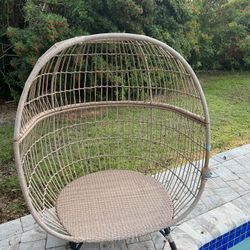 Egg Wicker Chair 