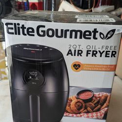 Elite Gourmet EAF2612D Personal 2.1Qt Compact Space Saving Programmable Hot Air  Fryer, Oil-Less Healthy Cooker, Timer & Temperature Controls for Sale in  Lancaster, CA - OfferUp