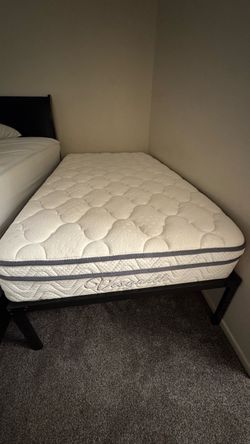 Vesgantti Mattress with Metal Bed Frame
