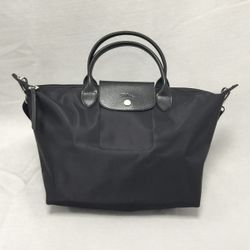 Longchamp Le Pliage Neo Tote Bag size  Large Black
