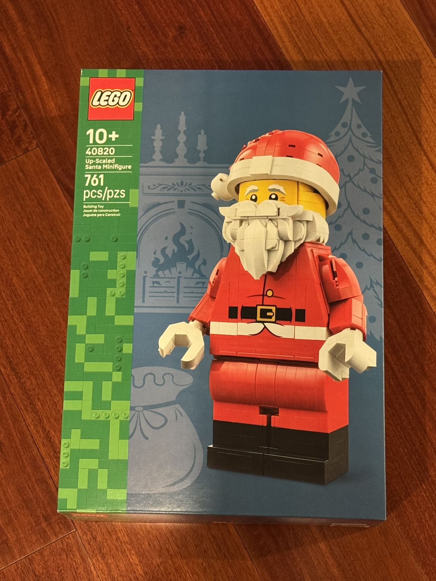 Lego Up-scaled Santa Minifigure