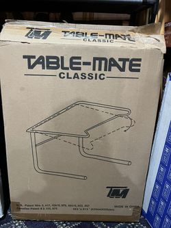 Table-mate Portable Table White 