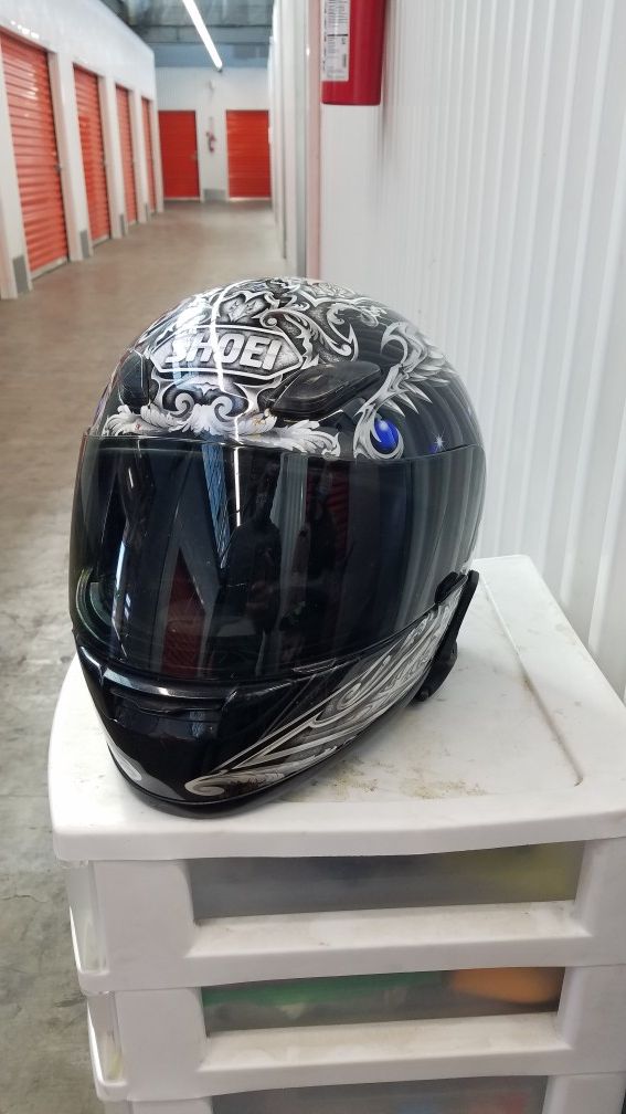 Shoei motorcycle helmet