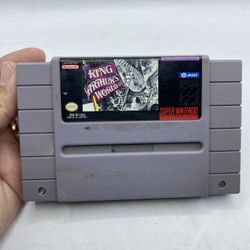 King Arthur's World (Super Nintendo, 1993) SNES Authentic Cartridge Tested