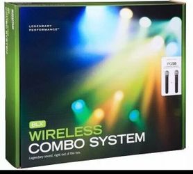 SHURE BLX PG58 combo wireless