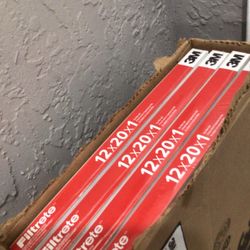 Filtrete HVAC air conditioner filter set of 4 12x20x1