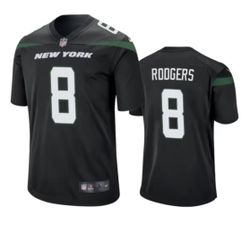 NewYork Jets Aaron Rodgers stitched jersey size Large 