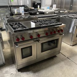 Wolf 48’ Gas stove 