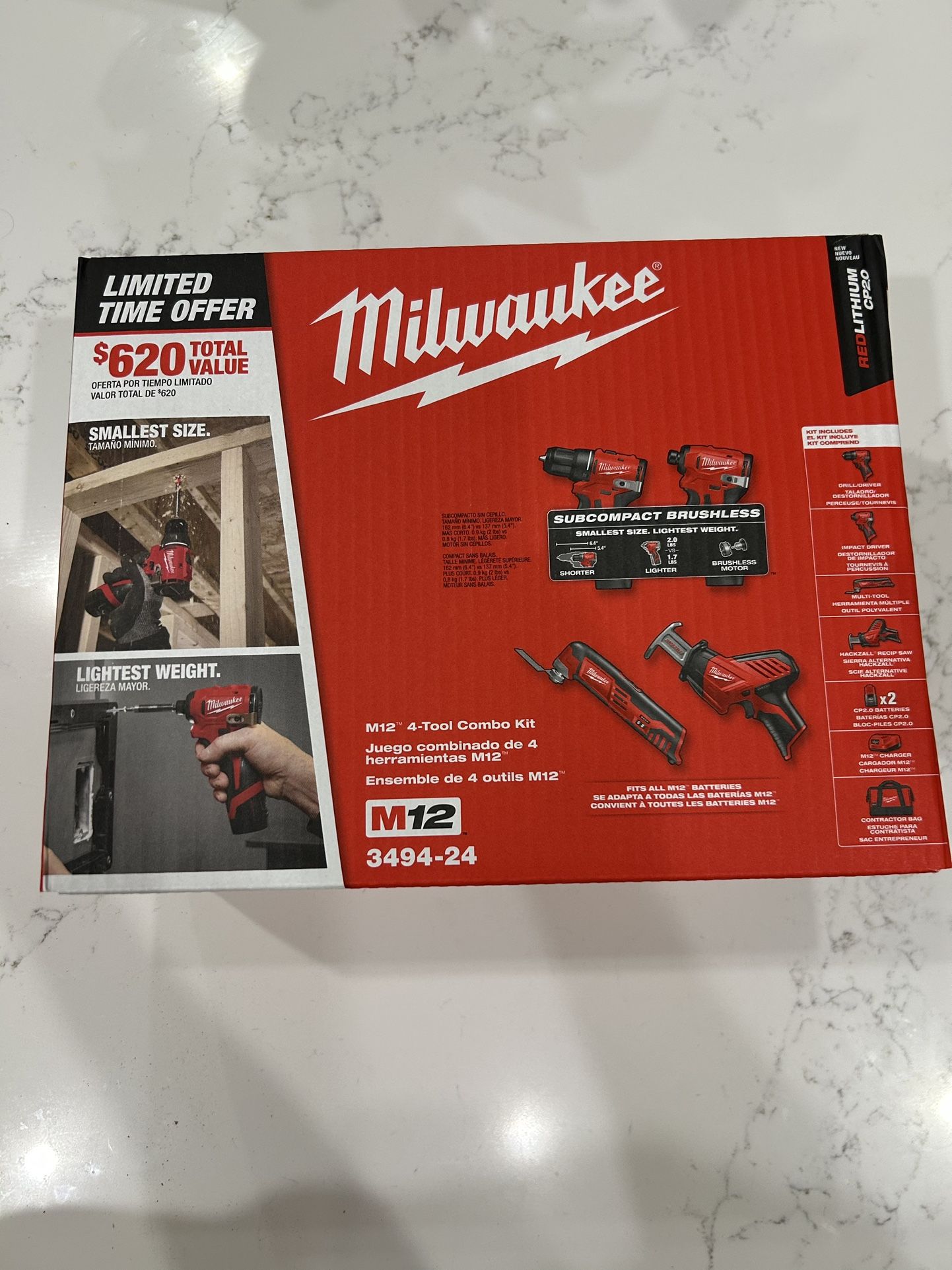 M12 FUEL Subcompact Combo Kit