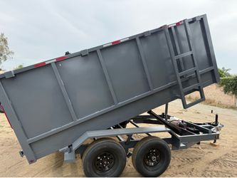 New 12ft Long Hydraulic Dump Trailer