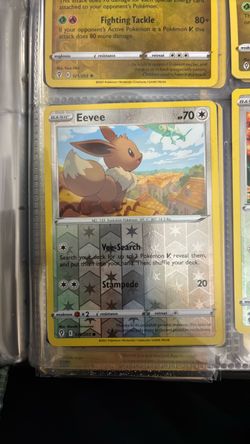 Eevee Holo Pokémon Card 125/203