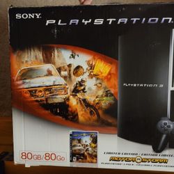  SONY PLAYSTATION 3  12 PIECE + BUNDLE, 80MG,   DWN CONVERTER,  PLAYS 3D MOVIES