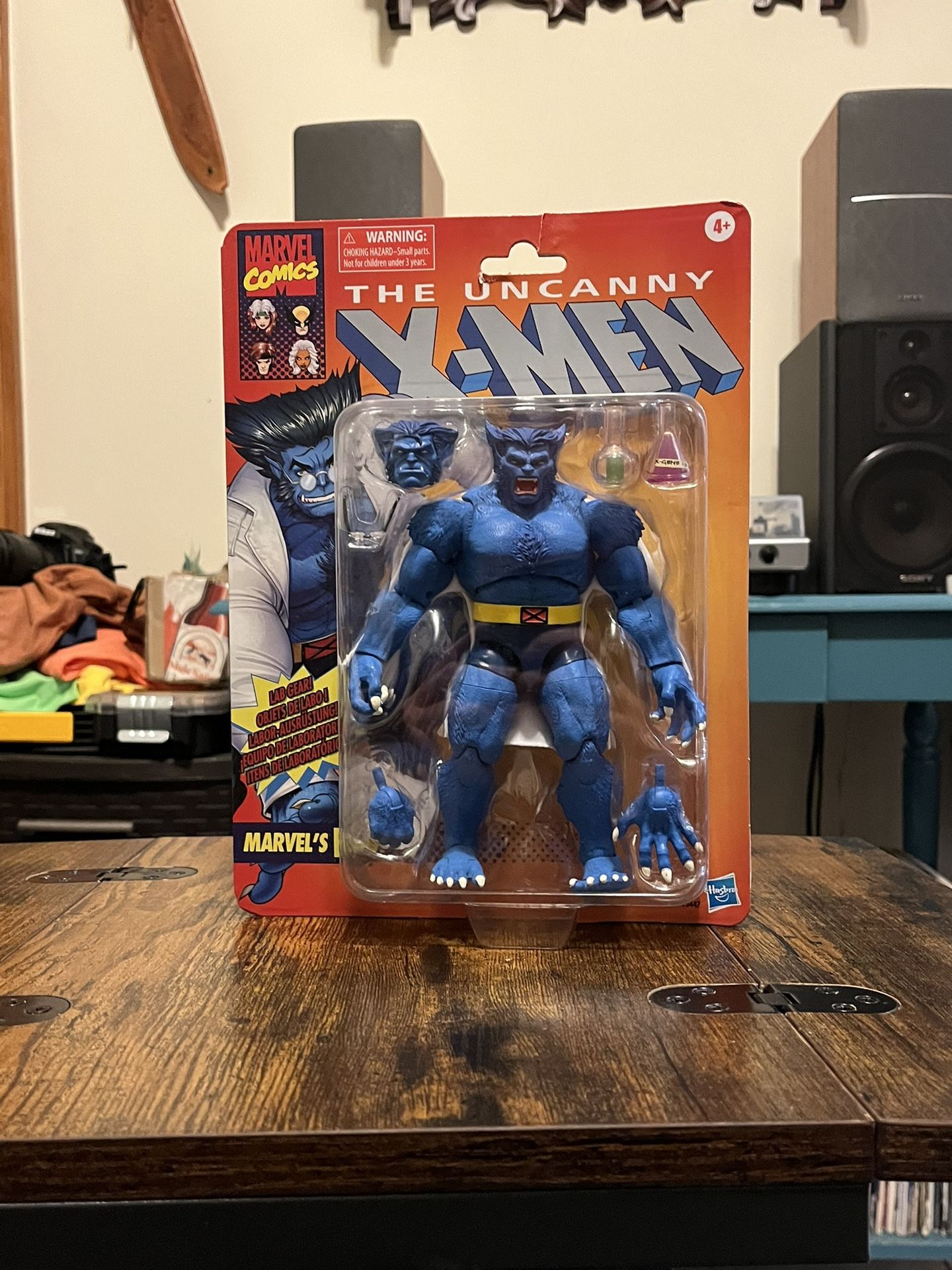 Marvel Legends Beast Retro Card