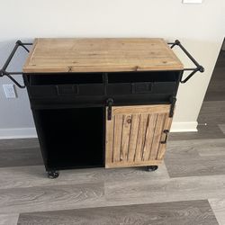 Rolling Bar Cart