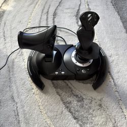 Thrustmaster Flight Joystick & Throttle Set – Excellent Condition