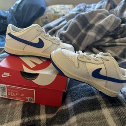 Summit White/hyper Royal  Nike Dunk Low