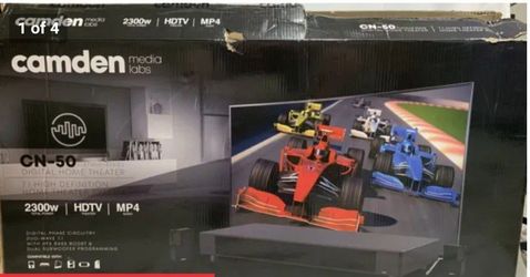 Camden Media Labs Cn-50 Platinum Series Digital Home Theater-NEW