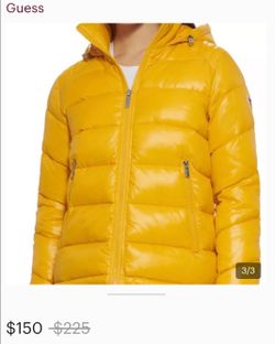 Guess women puffer jacket coat