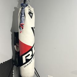 RDX Boxing bag with Foldable stand never used