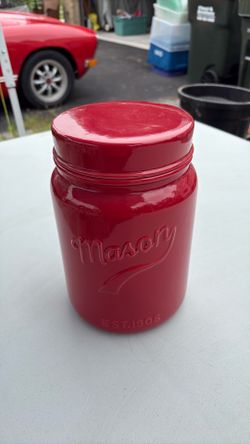 Mason Jar cookie Jar