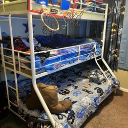 Triple Bunk Bed Twin Over Twin Over Full